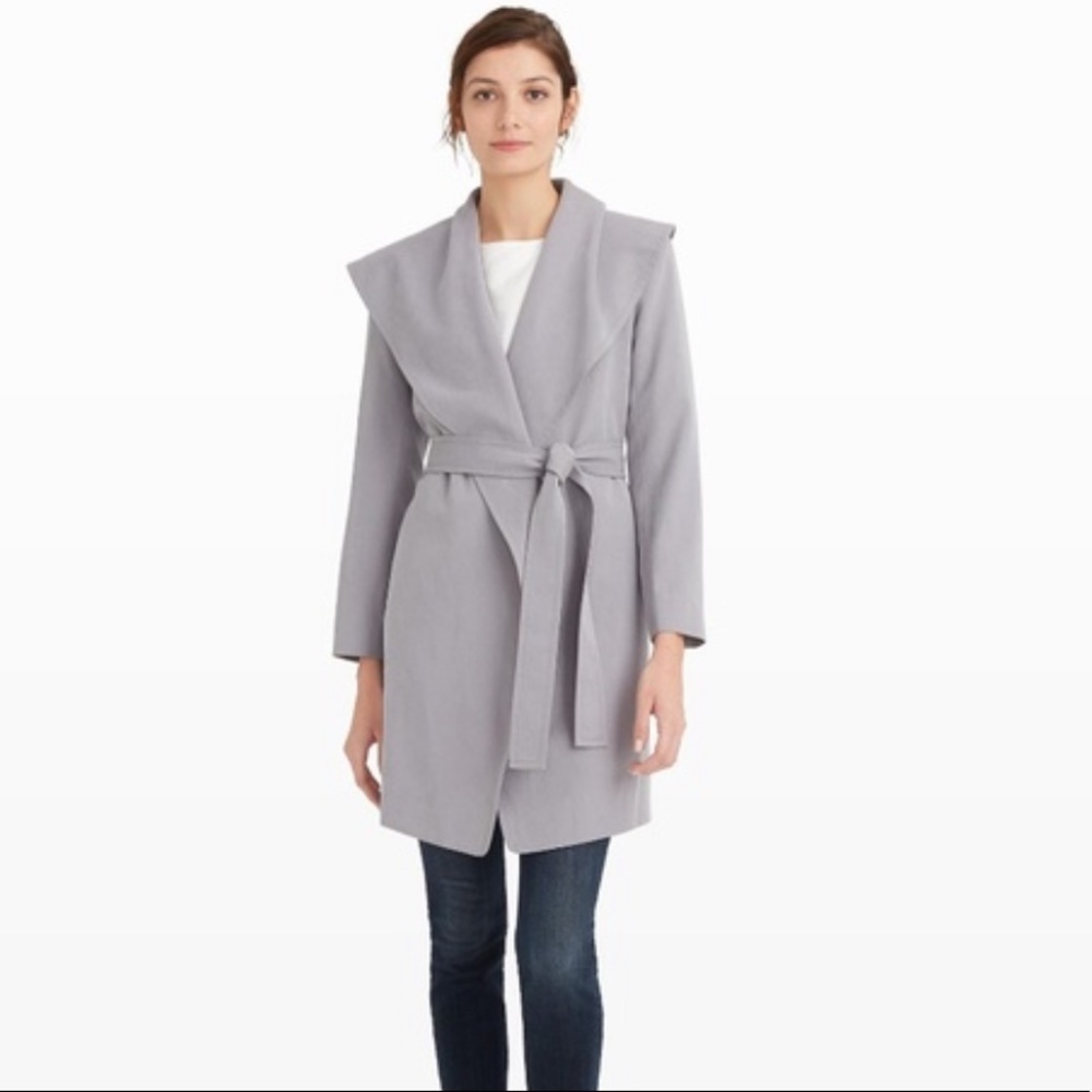 Club Monaco draped trench coat